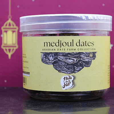 Nuts In a Jar Arabian Medjoul Dates 250 Grams