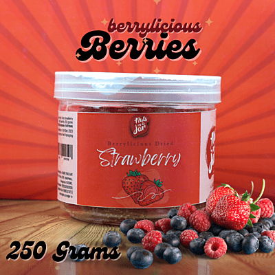 Berrylicious Dried Strawberry Whole 250 Grams