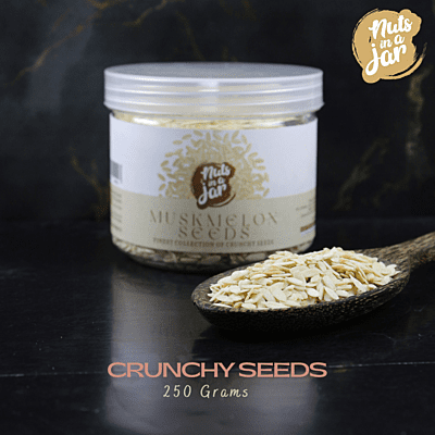Nuts in a Jar Crunchy Seeds MuskMelon 250 Grams